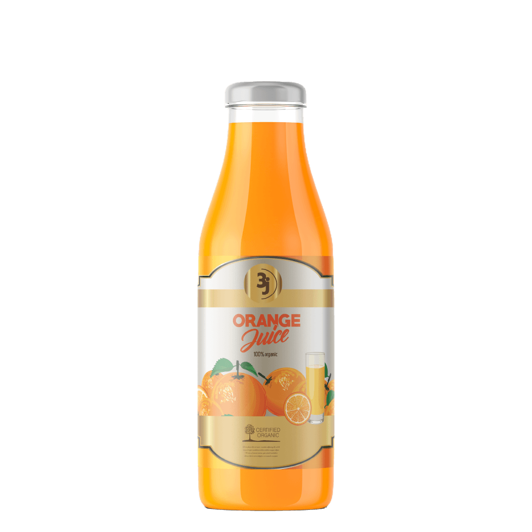 Beverage label sample